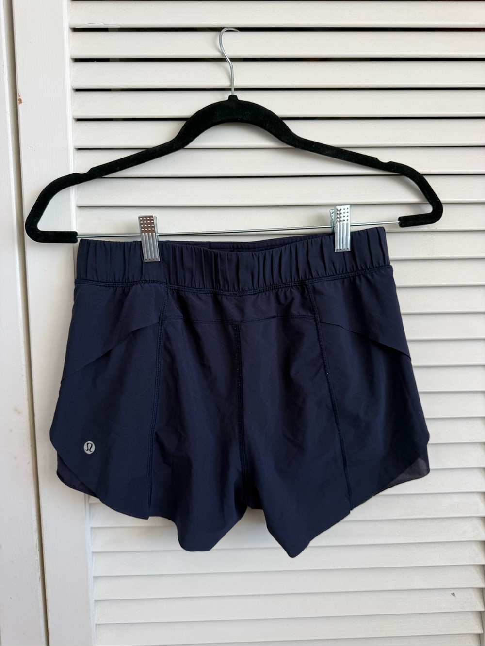 lululemon -  Women's Navy Athletic Running Shorts